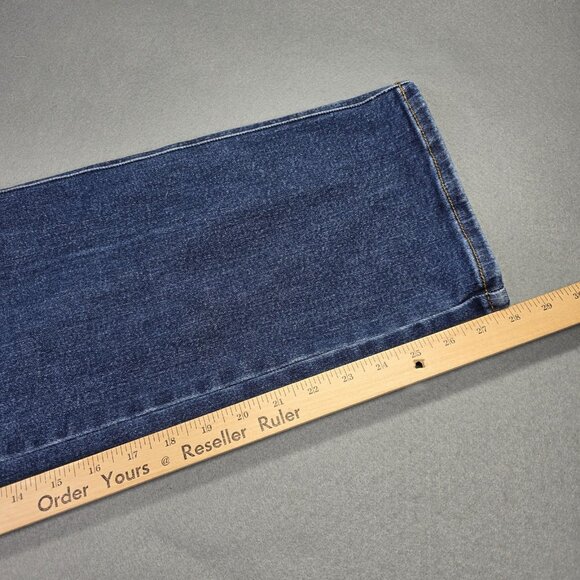 Judy Blue Jeans Womens 16W Blue Straight Leg High Rise Stretch Denim JB8857S - Picture 9 of 11